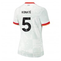 Camisa de time de futebol Liverpool Ibrahima Konate #5 Replicas 3º Equipamento Feminina 2024-25 Manga Curta